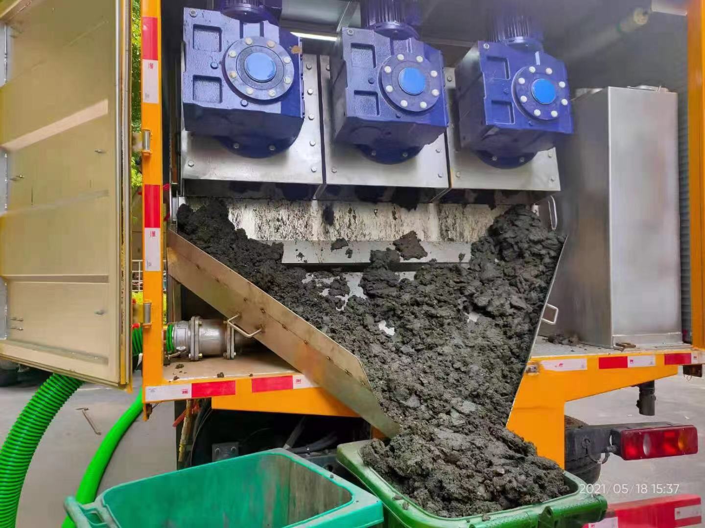 金平化粪池清掏城市维护站-泥浆净化干湿分离处理